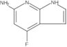 4-Fluoro-1H-pyrrolo[2,3-b]pyridin-6-amine