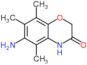 6-amino-5,7,8-trimethyl-4H-1,4-benzoxazin-3-one