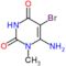 6-Amino-5-Brom-1-Methyl-Uracil