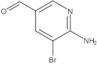 6-Amino-5-bromo-3-piridinocarboxaldeído