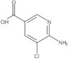 6-Amino-5-chloro-3-pyridinecarboxylic acid