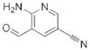 3-Pyridinecarbonitrile, 6-amino-5-formyl- (9CI)