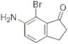 6-amino-7-bromo-2,3-dihydro-1H-inden-1-one