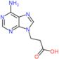 6-Amino-9H-purine-9-propanoic acid