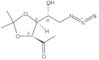 D-Tagatose, 6-azido-1,6-dideoxy-3,4-O-(1-methylethylidene)-