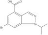 6-Bromo-1-(1-methylethyl)-1H-indazole-4-carboxylic acid