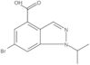 Acido 6-bromo-1-(1-metiletil)-1H-indazolo-4-carbossilico