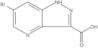 6-Bromo-1H-pyrazolo[4,3-b]pyridine-3-carboxylic acid