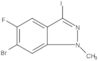 6-Bromo-5-fluoro-3-iodo-1-methyl-1H-indazole