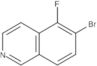 Isoquinoline, 6-bromo-5-fluoro-