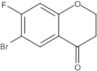 6-Bromo-7-fluoro-2,3-dihydro-4H-1-benzopyran-4-one