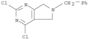 5H-Pyrrolo[3,4-d]pyrimidine, 2,4-dichloro-6,7-dihydro-6-(phenylmethyl)-