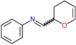 N-[(E)-3,4-dihydro-2H-pyran-2-ylmethylidene]aniline