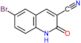 6-bromo-2-oxo-1,2-dihydroquinoline-3-carbonitrile