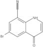 6-Bromo-1,4-dihydro-4-oxo-8-quinolinecarbonitrile