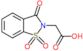 (1,1-dioxido-3-oxo-1,2-benzothiazol-2(3H)-yl)acetic acid