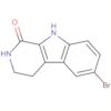 1H-Pyrido[3,4-b]indol-1-one, 6-bromo-2,3,4,9-tetrahydro-