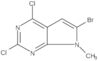 6-Bromo-2,4-dichloro-7-methyl-7H-pyrrolo[2,3-d]pyrimidine