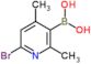 (6-bromo-2,4-dimethyl-3-pyridyl)boronic acid
