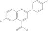 6-Bromo-2-(4-methylphenyl)-4-quinolinecarbonyl chloride