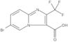 6-Bromo-2-(trifluoromethyl)imidazo[1,2-a]pyridine-3-carboxylic acid