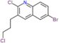 6-bromo-2-chloro-3-(3-chloropropyl)quinoline