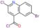 6-bromo-2-chloroquinoline-4-carbonyl chloride