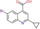 6-bromo-2-cyclopropylquinoline-4-carboxylic acid