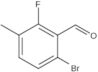 6-Bromo-2-fluoro-3-methylbenzaldehyde