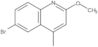 6-Bromo-2-metossi-4-metilchinolina