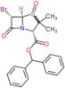 diphenylmethyl (2S,5R,6S)-6-bromo-3,3-dimethyl-7-oxo-4-thia-1-azabicyclo[3.2.0]heptane-2-carboxy...