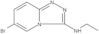 6-Bromo-N-ethyl-1,2,4-triazolo[4,3-a]pyridin-3-amine