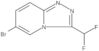 6-Bromo-3-(difluoromethyl)-1,2,4-triazolo[4,3-a]pyridine