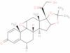 (6α,9β,11β,16α)-9,11-Epoxy-6-fluoro-21-hydroxy-16,17-[(1-methylethylidene)bis(oxy)]pregna-1,4-di...