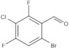 6-Bromo-3-chloro-2,4-difluorobenzaldehyde