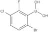 B-(6-Bromo-3-chloro-2-fluorophenyl)boronic acid
