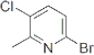 6-bromo-3-chloro-2-methyl-pyridine