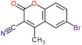 6-bromo-4-methyl-2-oxo-2H-chromene-3-carbonitrile