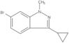 6-Bromo-3-ciclopropil-1-metil-1H-indazol