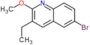 6-bromo-3-ethyl-2-methoxyquinoline