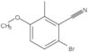 6-Bromo-3-methoxy-2-methylbenzonitrile