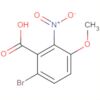 Benzoic acid, 6-bromo-3-methoxy-2-nitro-