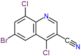 6-bromo-4,8-dichloro-quinoline-3-carbonitrile