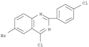 Quinazoline,6-bromo-4-chloro-2-(4-chlorophenyl)-