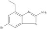 6-Bromo-4-ethyl-2-benzothiazolamine