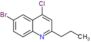 6-bromo-4-chloro-2-propyl-quinoline