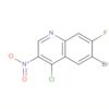 Quinoline, 6-bromo-4-chloro-7-fluoro-3-nitro-