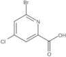 6-Bromo-4-chloro-2-pyridinecarboxylic acid