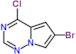 6-bromo-4-chloro-pyrrolo[2,1-f][1,2,4]triazine