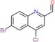 6-bromo-4-chloro-quinoline-2-carbaldehyde